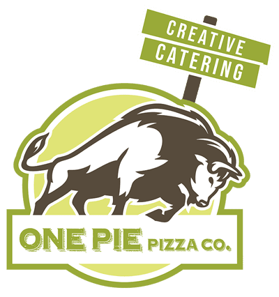 one pie pizza one pie pizza company logo